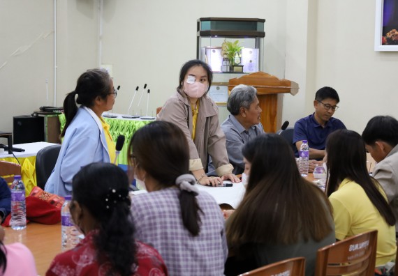 ภาพกิจกรรม  คณะวิทยาศาสตร์และเทคโนโลยี จัดกิจกรรมการศึกษาความต้องการและแนวทางการส่งเสริมการแก้ไขปัญหาของชุมชน ตามโครงการพัฒนาคุณภาพชีวิตและยกระดับเศรษฐกิจฐานราก