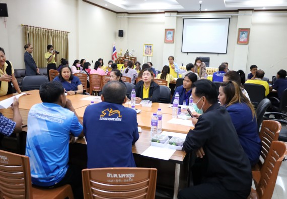 ภาพกิจกรรม  คณะวิทยาศาสตร์และเทคโนโลยี จัดกิจกรรมการศึกษาความต้องการและแนวทางการส่งเสริมการแก้ไขปัญหาของชุมชน ตามโครงการพัฒนาคุณภาพชีวิตและยกระดับเศรษฐกิจฐานราก