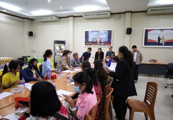 ภาพกิจกรรม  คณะวิทยาศาสตร์และเทคโนโลยี จัดกิจกรรมการศึกษาความต้องการและแนวทางการส่งเสริมการแก้ไขปัญหาของชุมชน ตามโครงการพัฒนาคุณภาพชีวิตและยกระดับเศรษฐกิจฐานราก