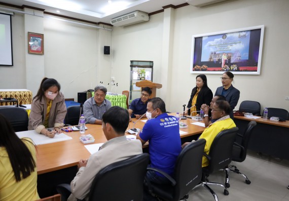 ภาพกิจกรรม  คณะวิทยาศาสตร์และเทคโนโลยี จัดกิจกรรมการศึกษาความต้องการและแนวทางการส่งเสริมการแก้ไขปัญหาของชุมชน ตามโครงการพัฒนาคุณภาพชีวิตและยกระดับเศรษฐกิจฐานราก