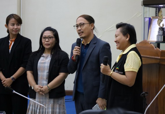 ภาพกิจกรรม  คณะวิทยาศาสตร์และเทคโนโลยี จัดกิจกรรมการศึกษาความต้องการและแนวทางการส่งเสริมการแก้ไขปัญหาของชุมชน ตามโครงการพัฒนาคุณภาพชีวิตและยกระดับเศรษฐกิจฐานราก