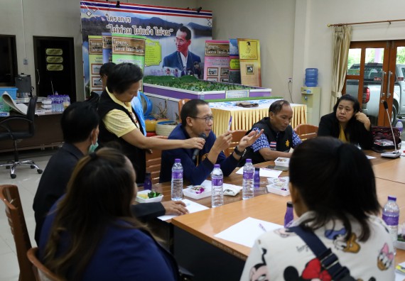 ภาพกิจกรรม  คณะวิทยาศาสตร์และเทคโนโลยี จัดกิจกรรมการศึกษาความต้องการและแนวทางการส่งเสริมการแก้ไขปัญหาของชุมชน ตามโครงการพัฒนาคุณภาพชีวิตและยกระดับเศรษฐกิจฐานราก