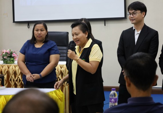 ภาพกิจกรรม  คณะวิทยาศาสตร์และเทคโนโลยี จัดกิจกรรมการศึกษาความต้องการและแนวทางการส่งเสริมการแก้ไขปัญหาของชุมชน ตามโครงการพัฒนาคุณภาพชีวิตและยกระดับเศรษฐกิจฐานราก