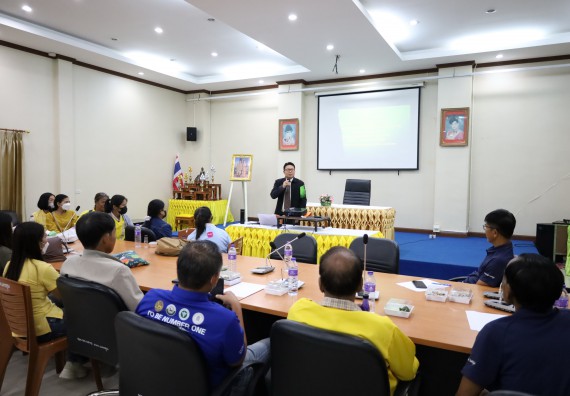 ภาพกิจกรรม  คณะวิทยาศาสตร์และเทคโนโลยี จัดกิจกรรมการศึกษาความต้องการและแนวทางการส่งเสริมการแก้ไขปัญหาของชุมชน ตามโครงการพัฒนาคุณภาพชีวิตและยกระดับเศรษฐกิจฐานราก