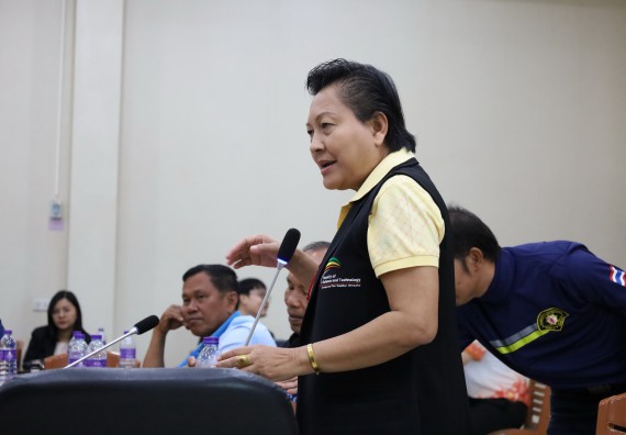 ภาพกิจกรรม  คณะวิทยาศาสตร์และเทคโนโลยี จัดกิจกรรมการศึกษาความต้องการและแนวทางการส่งเสริมการแก้ไขปัญหาของชุมชน ตามโครงการพัฒนาคุณภาพชีวิตและยกระดับเศรษฐกิจฐานราก