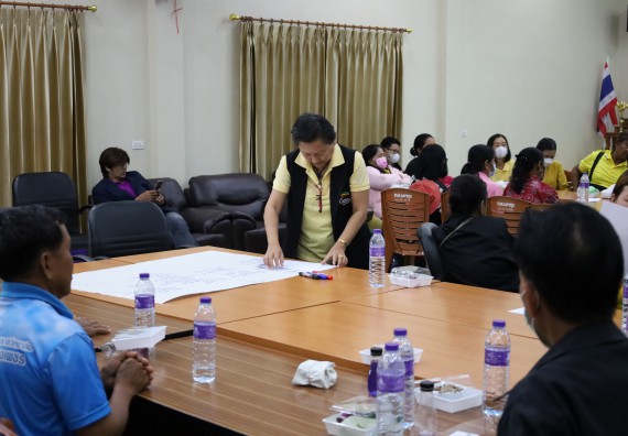 ภาพกิจกรรม  คณะวิทยาศาสตร์และเทคโนโลยี จัดกิจกรรมการศึกษาความต้องการและแนวทางการส่งเสริมการแก้ไขปัญหาของชุมชน ตามโครงการพัฒนาคุณภาพชีวิตและยกระดับเศรษฐกิจฐานราก