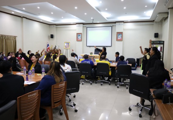 ภาพกิจกรรม  คณะวิทยาศาสตร์และเทคโนโลยี จัดกิจกรรมการศึกษาความต้องการและแนวทางการส่งเสริมการแก้ไขปัญหาของชุมชน ตามโครงการพัฒนาคุณภาพชีวิตและยกระดับเศรษฐกิจฐานราก