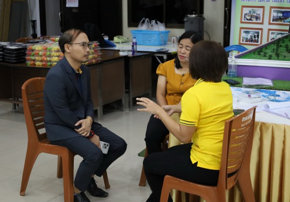 ภาพกิจกรรม  คณะวิทยาศาสตร์และเทคโนโลยี จัดกิจกรรมการศึกษาความต้องการและแนวทางการส่งเสริมการแก้ไขปัญหาของชุมชน ตามโครงการพัฒนาคุณภาพชีวิตและยกระดับเศรษฐกิจฐานราก