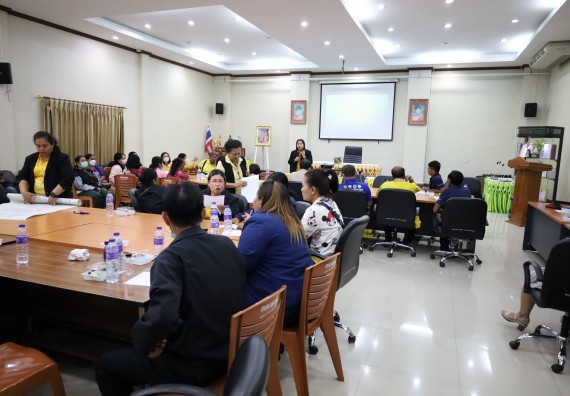 ภาพกิจกรรม  คณะวิทยาศาสตร์และเทคโนโลยี จัดกิจกรรมการศึกษาความต้องการและแนวทางการส่งเสริมการแก้ไขปัญหาของชุมชน ตามโครงการพัฒนาคุณภาพชีวิตและยกระดับเศรษฐกิจฐานราก