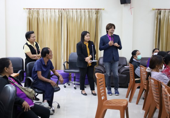 ภาพกิจกรรม  คณะวิทยาศาสตร์และเทคโนโลยี จัดกิจกรรมการศึกษาความต้องการและแนวทางการส่งเสริมการแก้ไขปัญหาของชุมชน ตามโครงการพัฒนาคุณภาพชีวิตและยกระดับเศรษฐกิจฐานราก