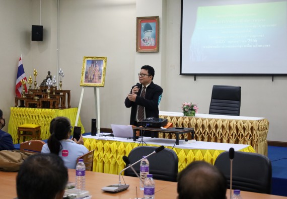 ภาพกิจกรรม  คณะวิทยาศาสตร์และเทคโนโลยี จัดกิจกรรมการศึกษาความต้องการและแนวทางการส่งเสริมการแก้ไขปัญหาของชุมชน ตามโครงการพัฒนาคุณภาพชีวิตและยกระดับเศรษฐกิจฐานราก