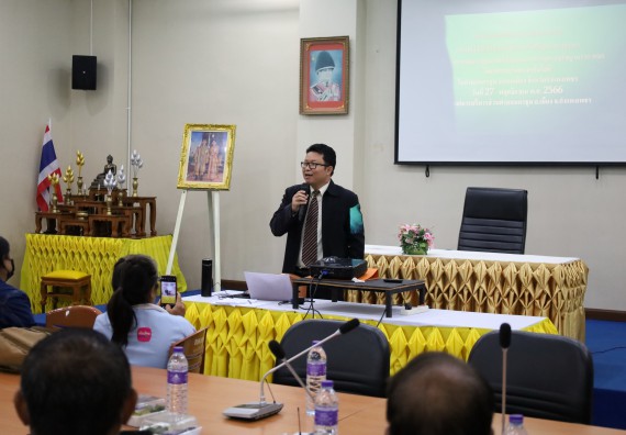 ภาพกิจกรรม  คณะวิทยาศาสตร์และเทคโนโลยี จัดกิจกรรมการศึกษาความต้องการและแนวทางการส่งเสริมการแก้ไขปัญหาของชุมชน ตามโครงการพัฒนาคุณภาพชีวิตและยกระดับเศรษฐกิจฐานราก