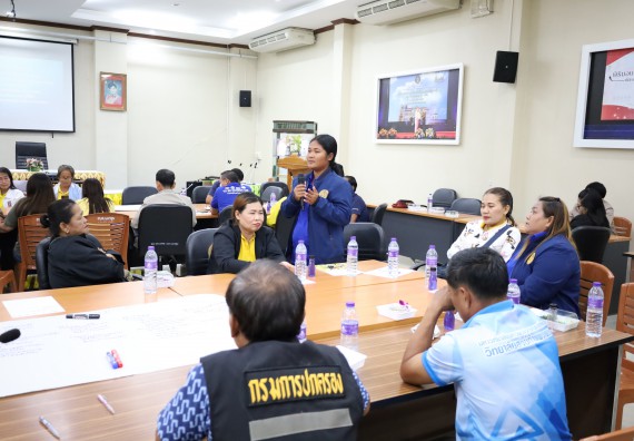 ภาพกิจกรรม  คณะวิทยาศาสตร์และเทคโนโลยี จัดกิจกรรมการศึกษาความต้องการและแนวทางการส่งเสริมการแก้ไขปัญหาของชุมชน ตามโครงการพัฒนาคุณภาพชีวิตและยกระดับเศรษฐกิจฐานราก