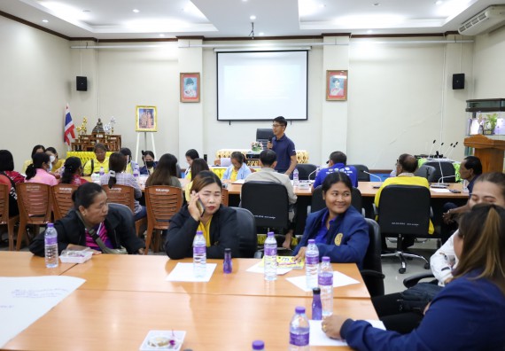 ภาพกิจกรรม  คณะวิทยาศาสตร์และเทคโนโลยี จัดกิจกรรมการศึกษาความต้องการและแนวทางการส่งเสริมการแก้ไขปัญหาของชุมชน ตามโครงการพัฒนาคุณภาพชีวิตและยกระดับเศรษฐกิจฐานราก