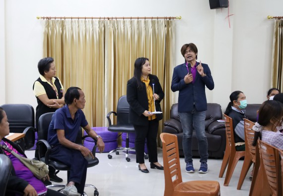 ภาพกิจกรรม  คณะวิทยาศาสตร์และเทคโนโลยี จัดกิจกรรมการศึกษาความต้องการและแนวทางการส่งเสริมการแก้ไขปัญหาของชุมชน ตามโครงการพัฒนาคุณภาพชีวิตและยกระดับเศรษฐกิจฐานราก
