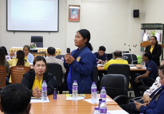 ภาพกิจกรรม  คณะวิทยาศาสตร์และเทคโนโลยี จัดกิจกรรมการศึกษาความต้องการและแนวทางการส่งเสริมการแก้ไขปัญหาของชุมชน ตามโครงการพัฒนาคุณภาพชีวิตและยกระดับเศรษฐกิจฐานราก