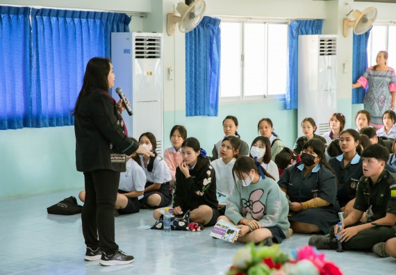 ภาพกิจกรรม  คณะวิทยาศาสตร์และเทคโนโลยี จัดกิจกรรมแนะแนวการศึกษา เพื่อประชาสัมพันธ์หลักสูตรภายในคณะวิทยาศาสตร์และเทคโนโลยี