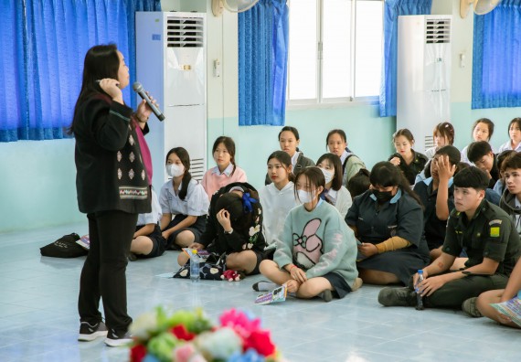 ภาพกิจกรรม  คณะวิทยาศาสตร์และเทคโนโลยี จัดกิจกรรมแนะแนวการศึกษา เพื่อประชาสัมพันธ์หลักสูตรภายในคณะวิทยาศาสตร์และเทคโนโลยี