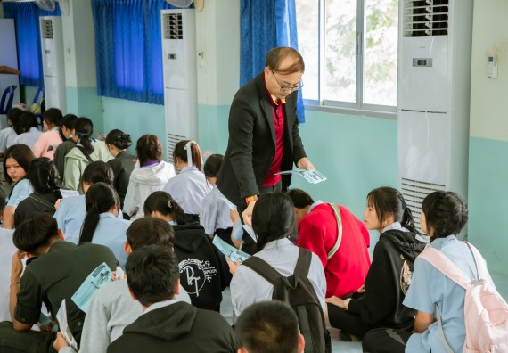 ภาพกิจกรรม  คณะวิทยาศาสตร์และเทคโนโลยี จัดกิจกรรมแนะแนวการศึกษา เพื่อประชาสัมพันธ์หลักสูตรภายในคณะวิทยาศาสตร์และเทคโนโลยี