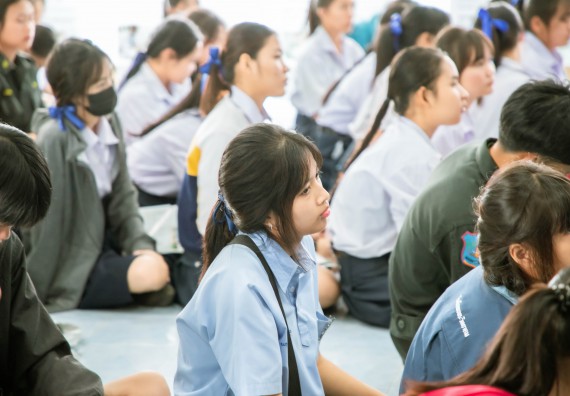 ภาพกิจกรรม  คณะวิทยาศาสตร์และเทคโนโลยี จัดกิจกรรมแนะแนวการศึกษา เพื่อประชาสัมพันธ์หลักสูตรภายในคณะวิทยาศาสตร์และเทคโนโลยี