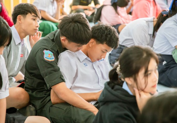 ภาพกิจกรรม  คณะวิทยาศาสตร์และเทคโนโลยี จัดกิจกรรมแนะแนวการศึกษา เพื่อประชาสัมพันธ์หลักสูตรภายในคณะวิทยาศาสตร์และเทคโนโลยี