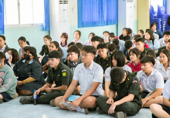 ภาพกิจกรรม  คณะวิทยาศาสตร์และเทคโนโลยี จัดกิจกรรมแนะแนวการศึกษา เพื่อประชาสัมพันธ์หลักสูตรภายในคณะวิทยาศาสตร์และเทคโนโลยี