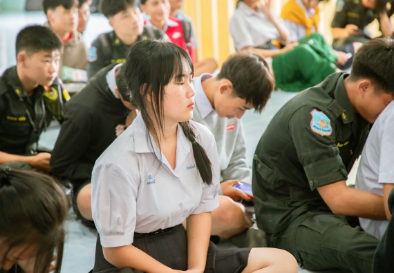 ภาพกิจกรรม  คณะวิทยาศาสตร์และเทคโนโลยี จัดกิจกรรมแนะแนวการศึกษา เพื่อประชาสัมพันธ์หลักสูตรภายในคณะวิทยาศาสตร์และเทคโนโลยี