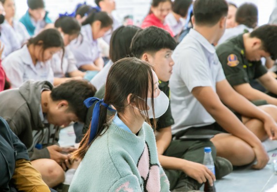 ภาพกิจกรรม  คณะวิทยาศาสตร์และเทคโนโลยี จัดกิจกรรมแนะแนวการศึกษา เพื่อประชาสัมพันธ์หลักสูตรภายในคณะวิทยาศาสตร์และเทคโนโลยี