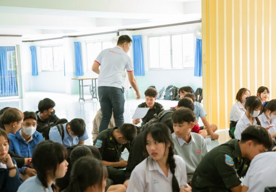 ภาพกิจกรรม  คณะวิทยาศาสตร์และเทคโนโลยี จัดกิจกรรมแนะแนวการศึกษา เพื่อประชาสัมพันธ์หลักสูตรภายในคณะวิทยาศาสตร์และเทคโนโลยี