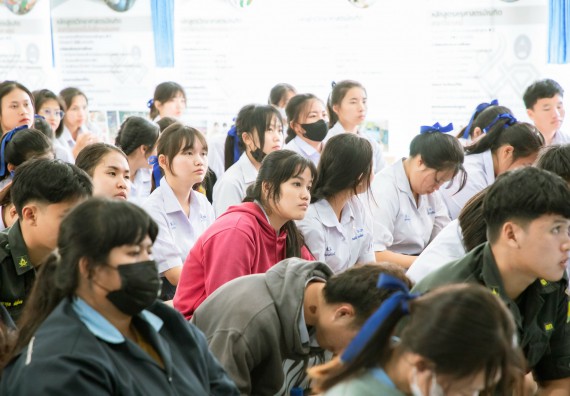 ภาพกิจกรรม  คณะวิทยาศาสตร์และเทคโนโลยี จัดกิจกรรมแนะแนวการศึกษา เพื่อประชาสัมพันธ์หลักสูตรภายในคณะวิทยาศาสตร์และเทคโนโลยี