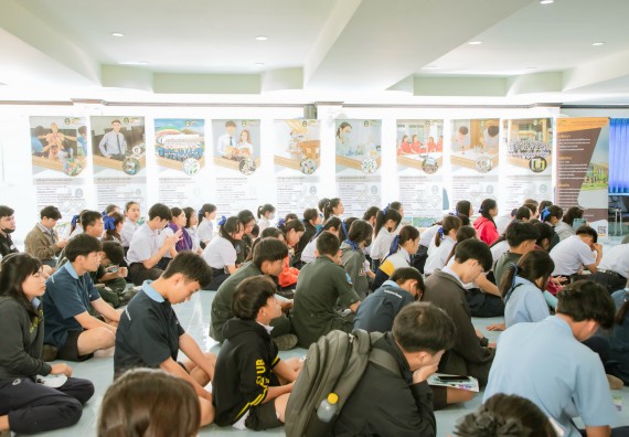 ภาพกิจกรรม  คณะวิทยาศาสตร์และเทคโนโลยี จัดกิจกรรมแนะแนวการศึกษา เพื่อประชาสัมพันธ์หลักสูตรภายในคณะวิทยาศาสตร์และเทคโนโลยี