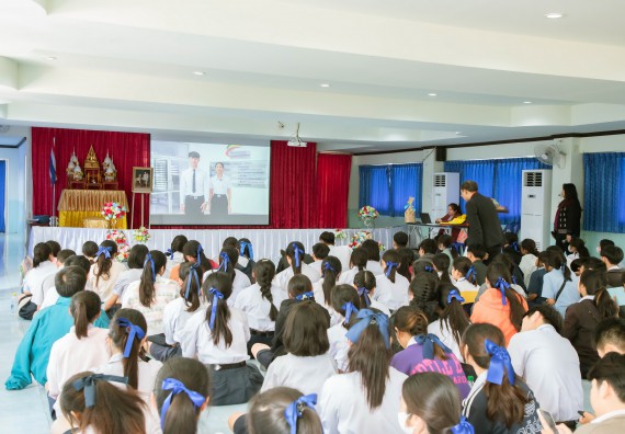 ภาพกิจกรรม  คณะวิทยาศาสตร์และเทคโนโลยี จัดกิจกรรมแนะแนวการศึกษา เพื่อประชาสัมพันธ์หลักสูตรภายในคณะวิทยาศาสตร์และเทคโนโลยี