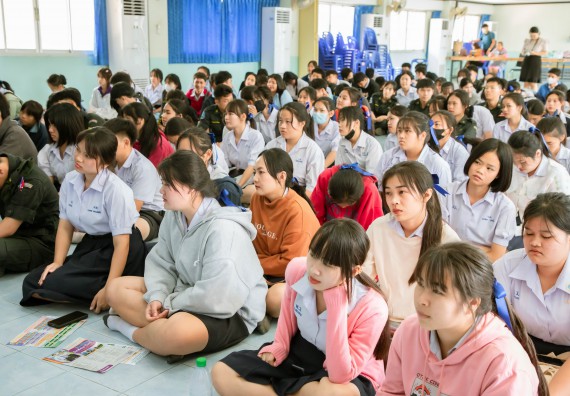 ภาพกิจกรรม  คณะวิทยาศาสตร์และเทคโนโลยี จัดกิจกรรมแนะแนวการศึกษา เพื่อประชาสัมพันธ์หลักสูตรภายในคณะวิทยาศาสตร์และเทคโนโลยี