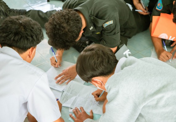 ภาพกิจกรรม  คณะวิทยาศาสตร์และเทคโนโลยี จัดกิจกรรมแนะแนวการศึกษา เพื่อประชาสัมพันธ์หลักสูตรภายในคณะวิทยาศาสตร์และเทคโนโลยี