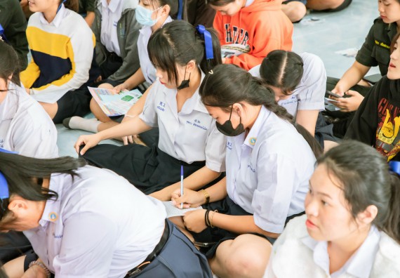 ภาพกิจกรรม  คณะวิทยาศาสตร์และเทคโนโลยี จัดกิจกรรมแนะแนวการศึกษา เพื่อประชาสัมพันธ์หลักสูตรภายในคณะวิทยาศาสตร์และเทคโนโลยี