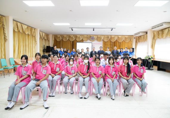 ภาพกิจกรรม  คณะวิทยาศาสตร์และเทคโนโลยี จัดค่ายวิทยาศาสตร์สัญจร ปีการศึกษา 2566  โรงเรียนชากังราววิทยา (อินทร์-ชุ่ม ดีสารอุปถัมภ์) 