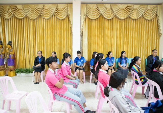 ภาพกิจกรรม  คณะวิทยาศาสตร์และเทคโนโลยี จัดค่ายวิทยาศาสตร์สัญจร ปีการศึกษา 2566  โรงเรียนชากังราววิทยา (อินทร์-ชุ่ม ดีสารอุปถัมภ์) 