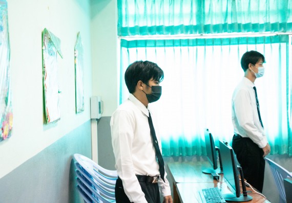 ภาพกิจกรรม  คณะวิทยาศาสตร์และเทคโนโลยี จัดค่ายวิทยาศาสตร์สัญจร ปีการศึกษา 2566  โรงเรียนชากังราววิทยา (อินทร์-ชุ่ม ดีสารอุปถัมภ์) 