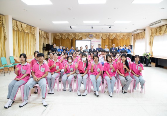 ภาพกิจกรรม  คณะวิทยาศาสตร์และเทคโนโลยี จัดค่ายวิทยาศาสตร์สัญจร ปีการศึกษา 2566  โรงเรียนชากังราววิทยา (อินทร์-ชุ่ม ดีสารอุปถัมภ์) 