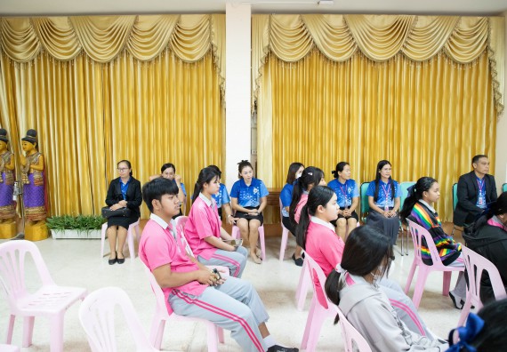 ภาพกิจกรรม  คณะวิทยาศาสตร์และเทคโนโลยี จัดค่ายวิทยาศาสตร์สัญจร ปีการศึกษา 2566  โรงเรียนชากังราววิทยา (อินทร์-ชุ่ม ดีสารอุปถัมภ์) 