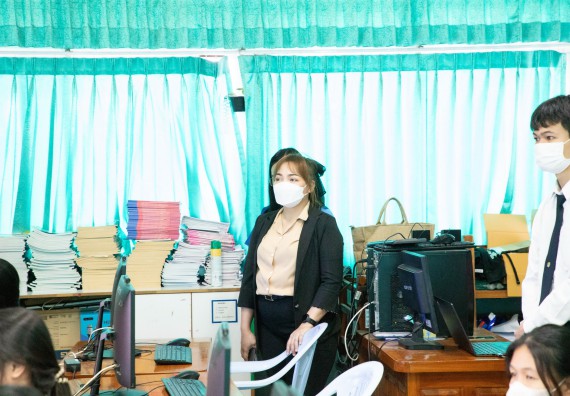 ภาพกิจกรรม  คณะวิทยาศาสตร์และเทคโนโลยี จัดค่ายวิทยาศาสตร์สัญจร ปีการศึกษา 2566  โรงเรียนชากังราววิทยา (อินทร์-ชุ่ม ดีสารอุปถัมภ์) 