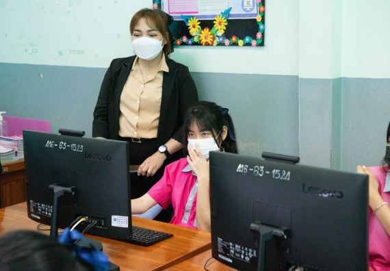 ภาพกิจกรรม  คณะวิทยาศาสตร์และเทคโนโลยี จัดค่ายวิทยาศาสตร์สัญจร ปีการศึกษา 2566  โรงเรียนชากังราววิทยา (อินทร์-ชุ่ม ดีสารอุปถัมภ์) 