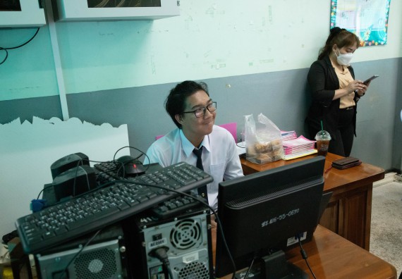 ภาพกิจกรรม  คณะวิทยาศาสตร์และเทคโนโลยี จัดค่ายวิทยาศาสตร์สัญจร ปีการศึกษา 2566  โรงเรียนชากังราววิทยา (อินทร์-ชุ่ม ดีสารอุปถัมภ์) 