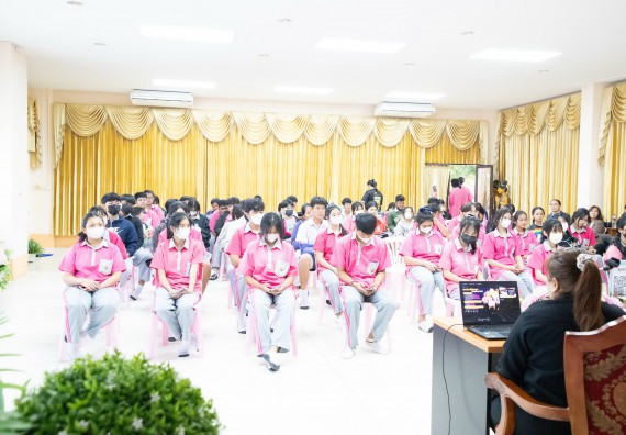 ภาพกิจกรรม  คณะวิทยาศาสตร์และเทคโนโลยี จัดค่ายวิทยาศาสตร์สัญจร ปีการศึกษา 2566  โรงเรียนชากังราววิทยา (อินทร์-ชุ่ม ดีสารอุปถัมภ์) 