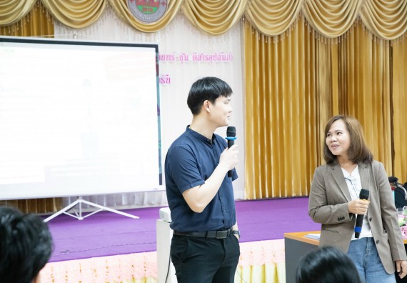 ภาพกิจกรรม  คณะวิทยาศาสตร์และเทคโนโลยี จัดค่ายวิทยาศาสตร์สัญจร ปีการศึกษา 2566  โรงเรียนชากังราววิทยา (อินทร์-ชุ่ม ดีสารอุปถัมภ์) 