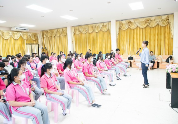 ภาพกิจกรรม  คณะวิทยาศาสตร์และเทคโนโลยี จัดค่ายวิทยาศาสตร์สัญจร ปีการศึกษา 2566  โรงเรียนชากังราววิทยา (อินทร์-ชุ่ม ดีสารอุปถัมภ์) 