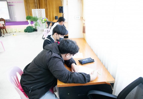 ภาพกิจกรรม  คณะวิทยาศาสตร์และเทคโนโลยี จัดค่ายวิทยาศาสตร์สัญจร ปีการศึกษา 2566  โรงเรียนชากังราววิทยา (อินทร์-ชุ่ม ดีสารอุปถัมภ์) 