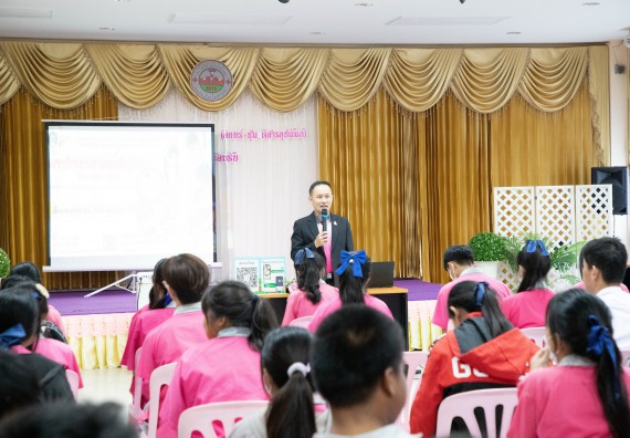 ภาพกิจกรรม  คณะวิทยาศาสตร์และเทคโนโลยี จัดค่ายวิทยาศาสตร์สัญจร ปีการศึกษา 2566  โรงเรียนชากังราววิทยา (อินทร์-ชุ่ม ดีสารอุปถัมภ์) 