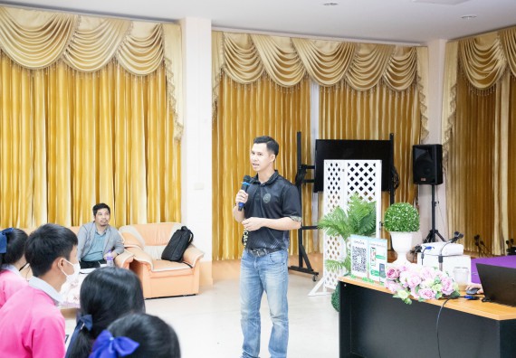 ภาพกิจกรรม  คณะวิทยาศาสตร์และเทคโนโลยี จัดค่ายวิทยาศาสตร์สัญจร ปีการศึกษา 2566  โรงเรียนชากังราววิทยา (อินทร์-ชุ่ม ดีสารอุปถัมภ์) 