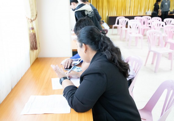 ภาพกิจกรรม  คณะวิทยาศาสตร์และเทคโนโลยี จัดค่ายวิทยาศาสตร์สัญจร ปีการศึกษา 2566  โรงเรียนชากังราววิทยา (อินทร์-ชุ่ม ดีสารอุปถัมภ์) 